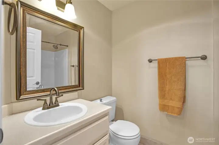 Hall Bath with Tub/Shower