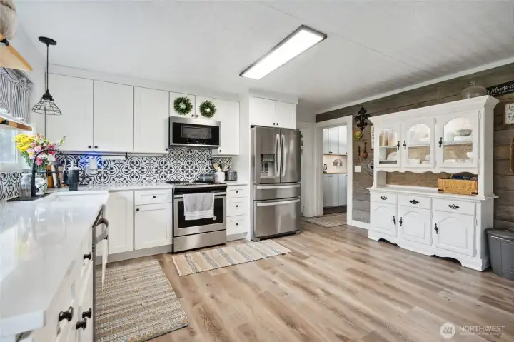 Pantry through doorway