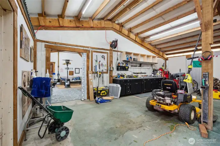 Shop for working on and storing all your toys