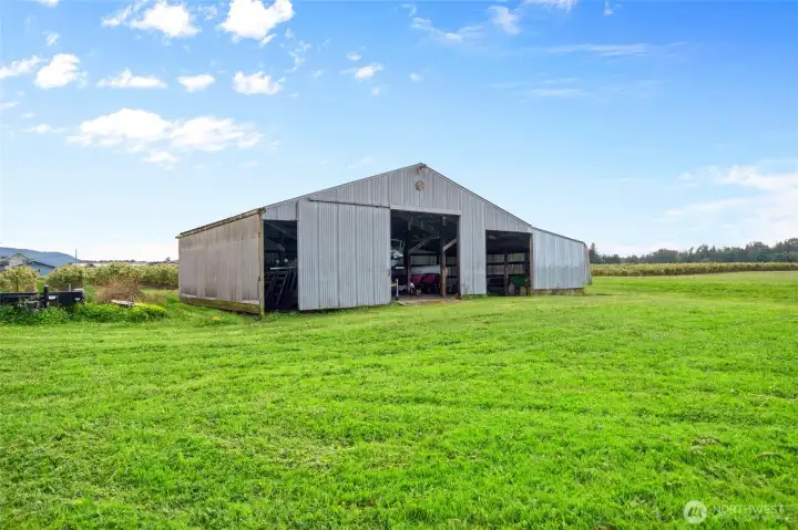 Huge livestock building