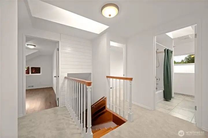 Upstairs landing