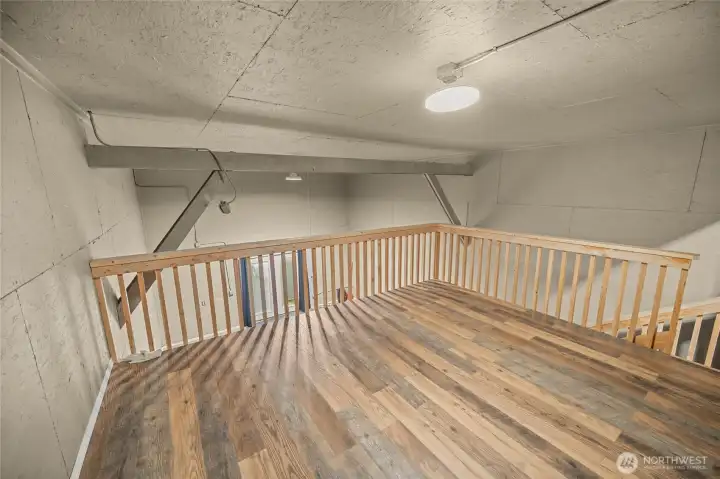 Loft space in barn