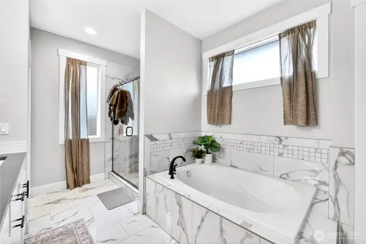 Every detail of this bathroom is impeccable. Every detail of this bathroom is impeccable.