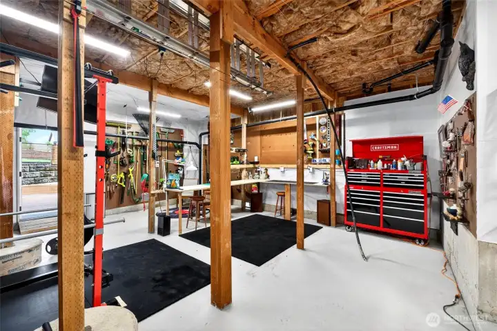 Notice the rockwool insulation. This home was well built, using 2x6 construction. You will be suprised at how quite every room feels. Notice the rockwool insulation. This home was well built, using 2x6 construction. You will be suprised at how quite every room feels.