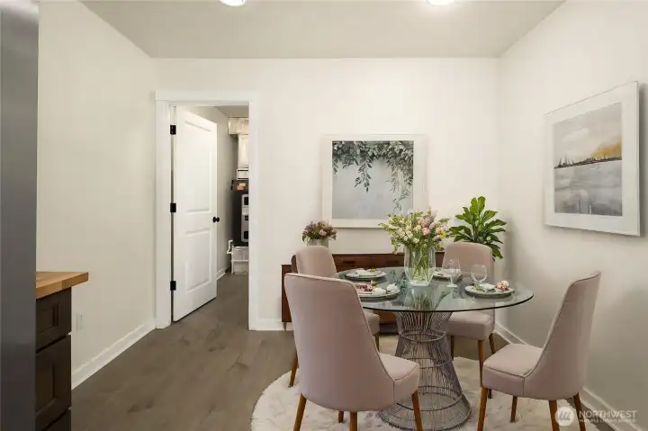 Dining Space in Kitchen