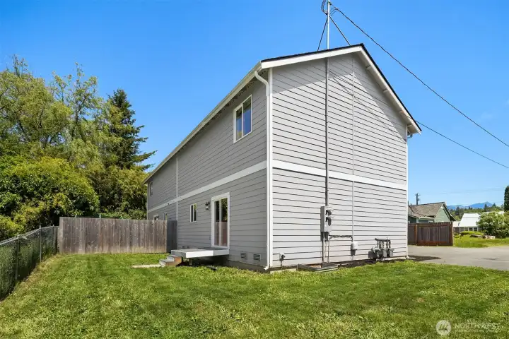 View of Backyard space