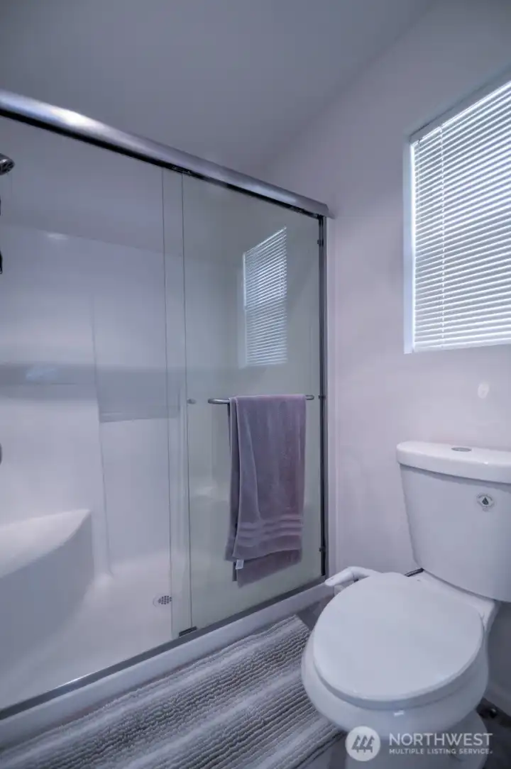 Large walk in shower