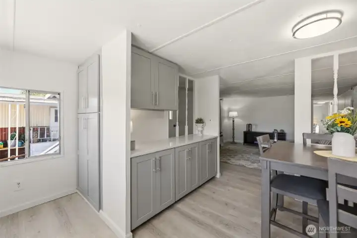 So much counter space