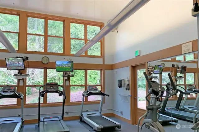 Bay Club Fitness Area