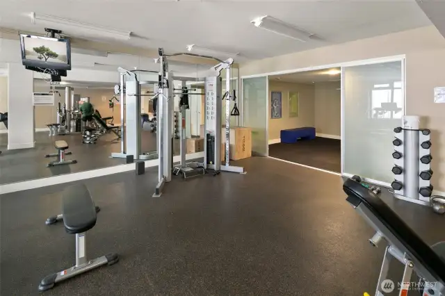 Fitness center on 2nd gloor