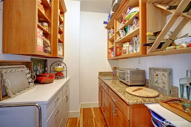 Part of the Butler's Pantry area