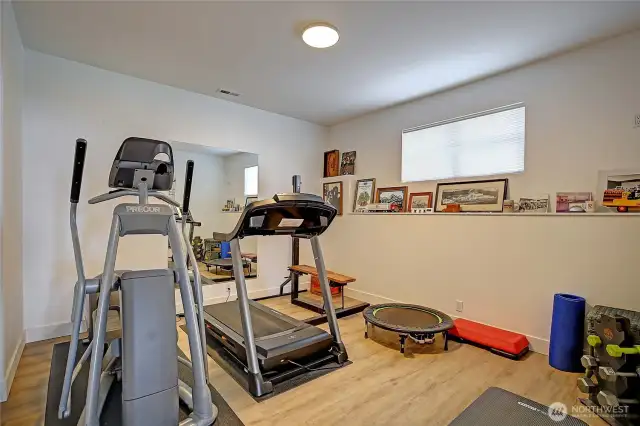 The ideal workout space.