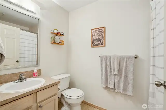 Second bathroom