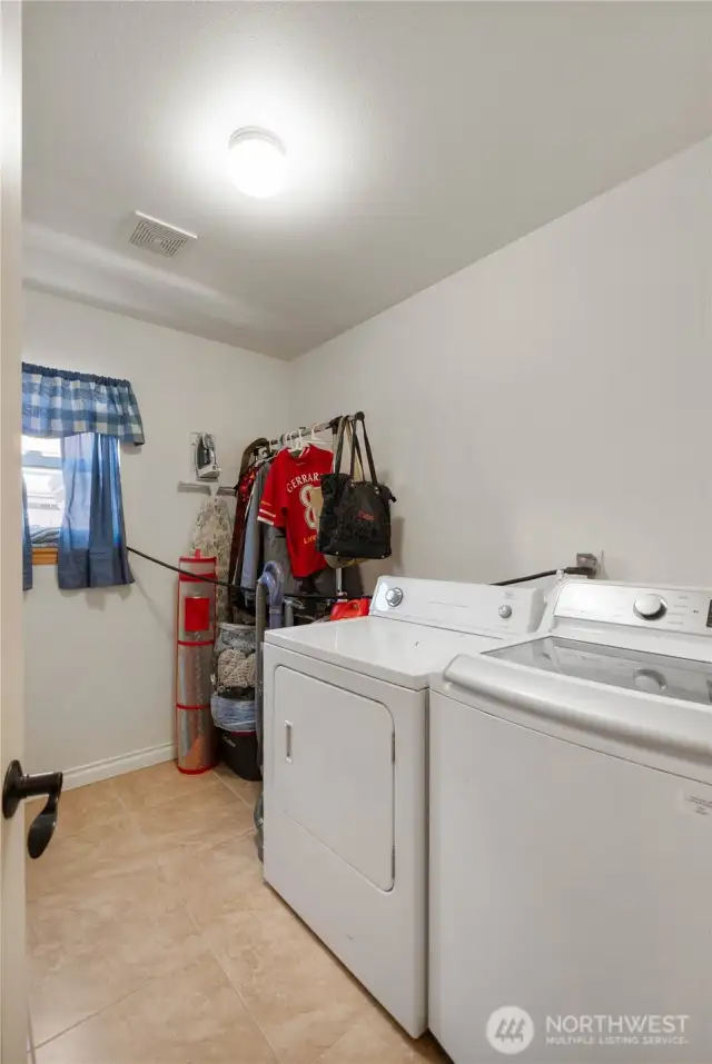 Main level laundry room!