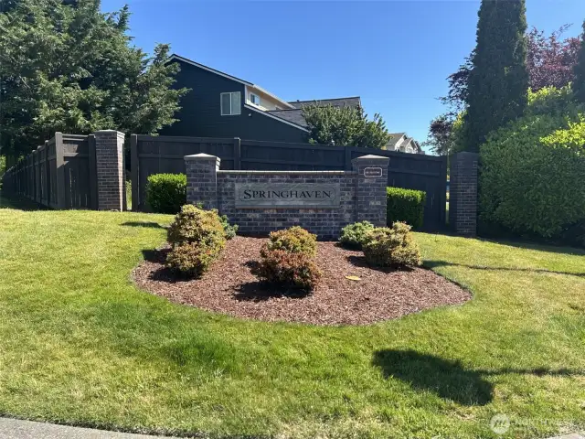 One of the entrances to YOUR new neighborhood!