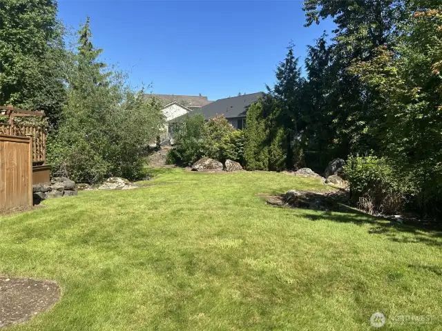 Grassy area in the Community Park!