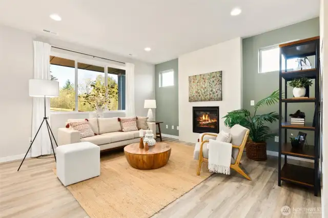 Pictures of same floorplan at different site. Specs/finishes differ.