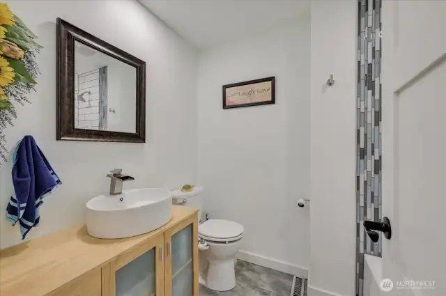Hall bath