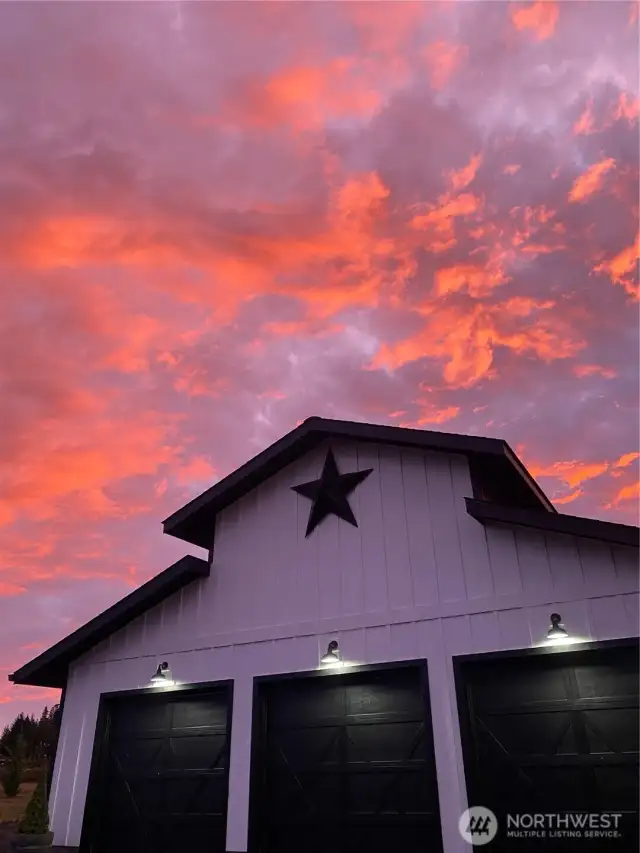Always changing skies.