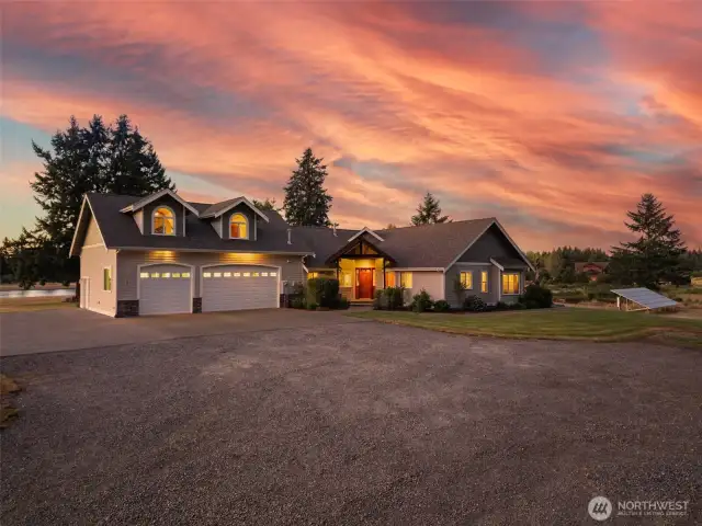 Custom built with high end features throughout.