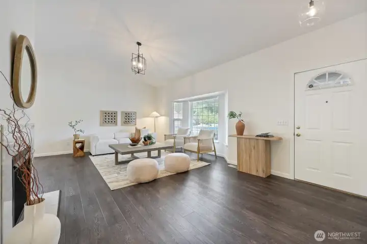 Inside the home? You'll find the same well crafted, cohesive and cozy touches throughout.