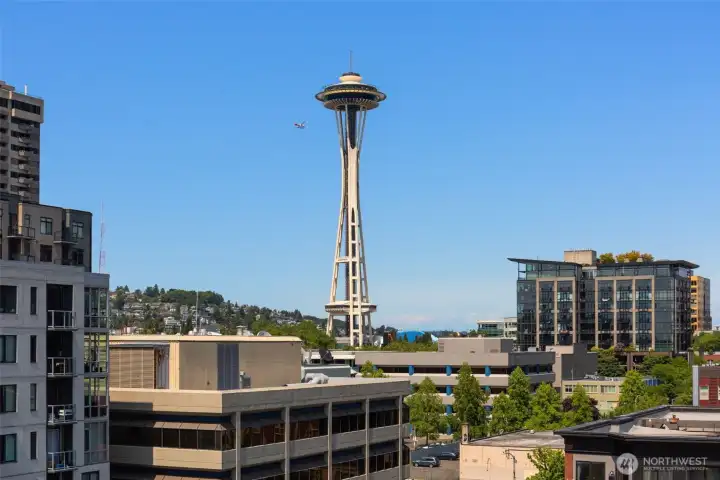 The Space Needle, front and center.