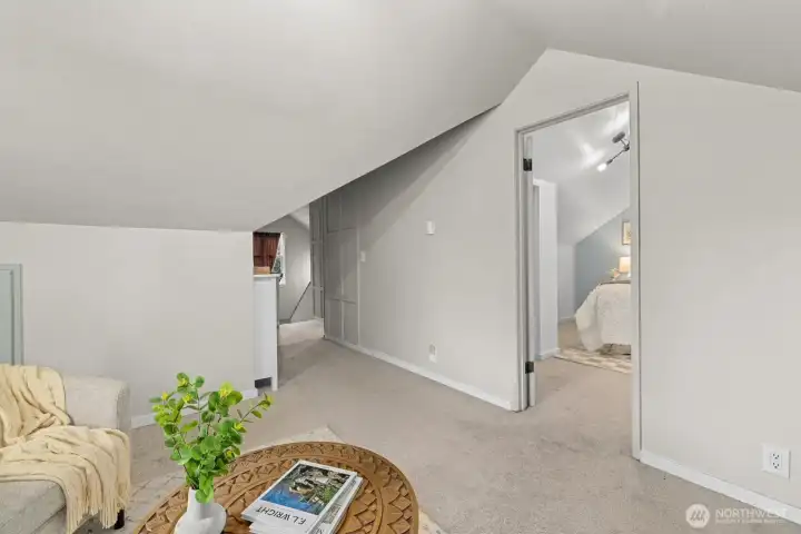 Here is the space off of the primary bedroom. There is so much you can do with this space. How would you make it your own?