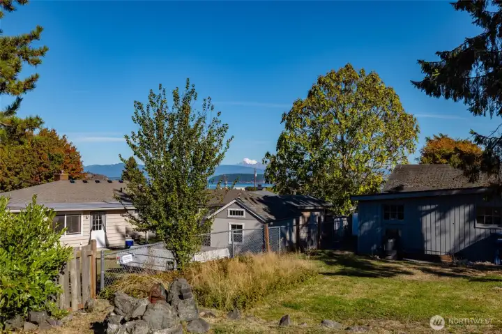 Yes, that is a Mount Baker view from your back yard.