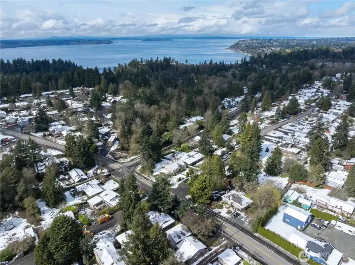 the perfect walking distance to park