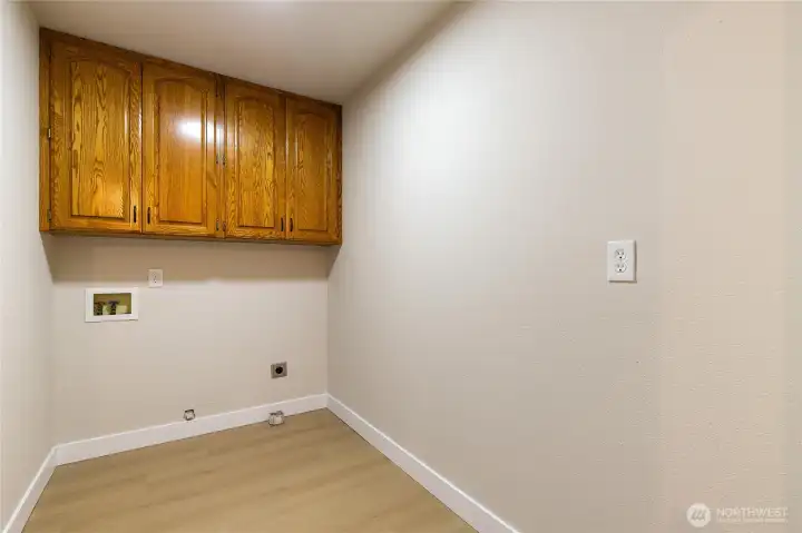 Laundry room, yes, it's also large.