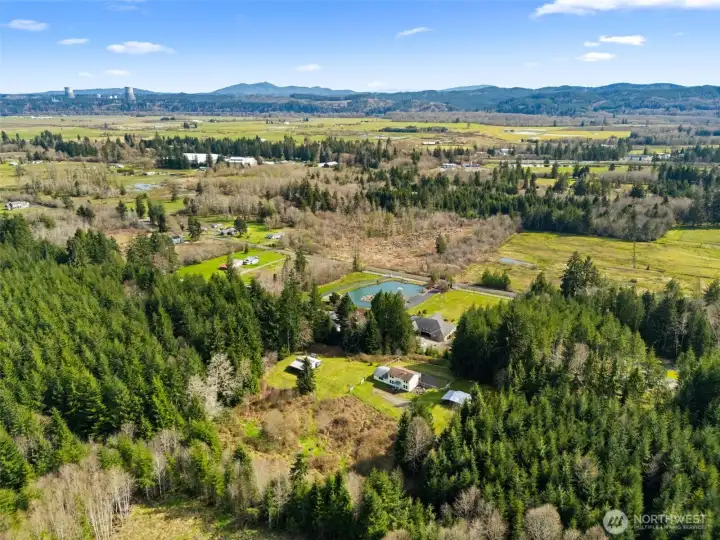 Enjoy beautiful views from every corner of the property.