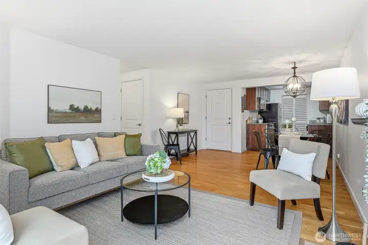 Living Room looking towards the front door