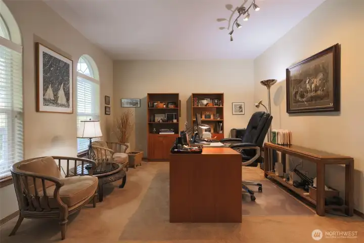Front Living Room, used as office