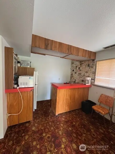 Basement kitchenette