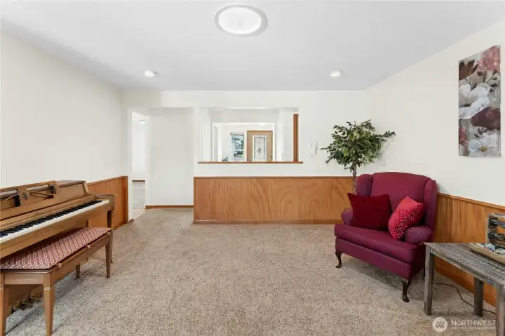View of entry from living room