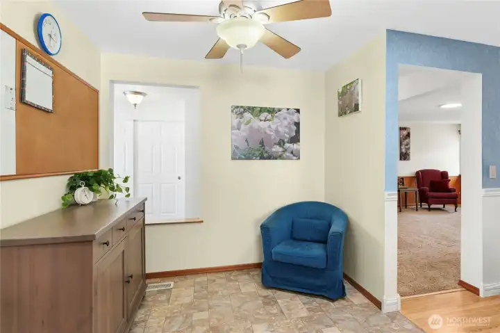 Nook is perfect for kitchen eating space.