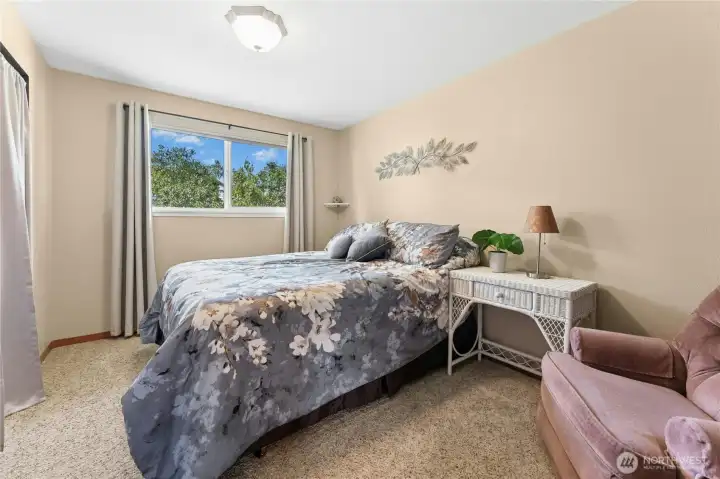 Bedroom 4 with walk in closet.