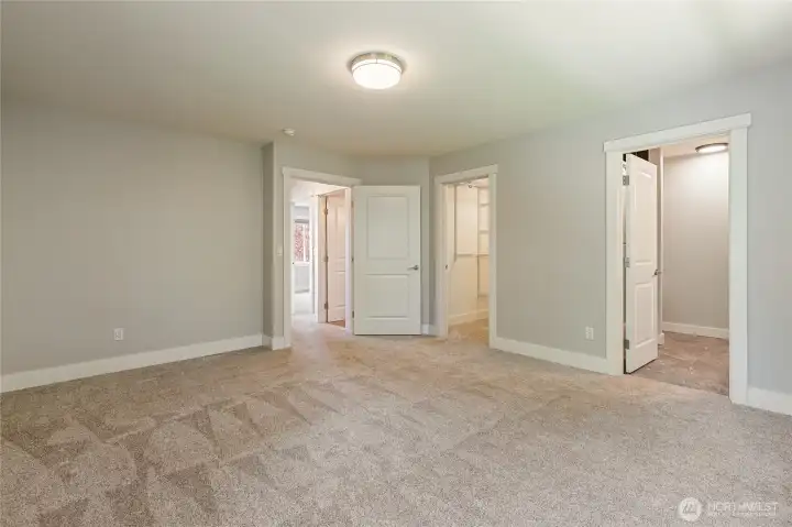 Primary upstairs