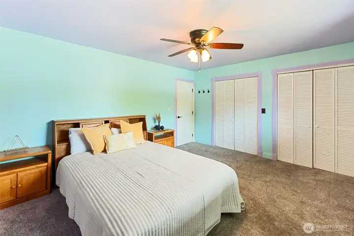 large bedroom on main floor