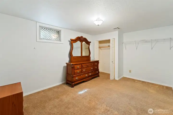 Lower Level Legal Bedroom