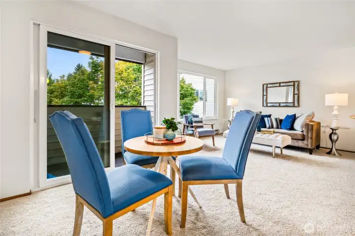 Spacious dining and living areas make entertaining seamless!