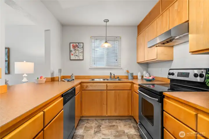 Another view of Kitchen.