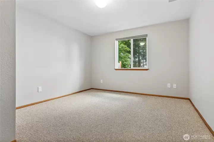 Lower level bedroom. Lower level bedroom.