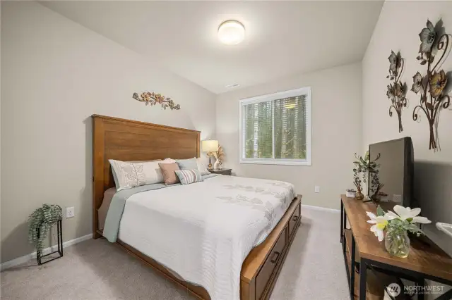Main floor guest room.