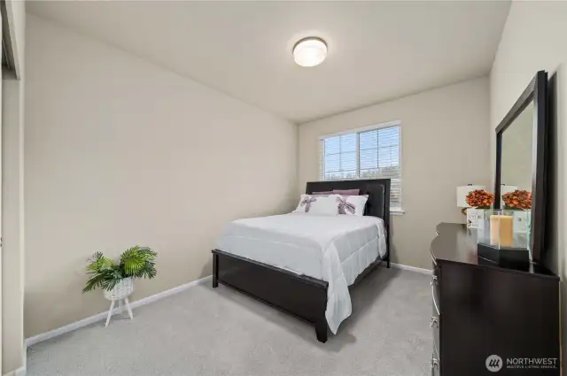 Additional upstairs bedroom.