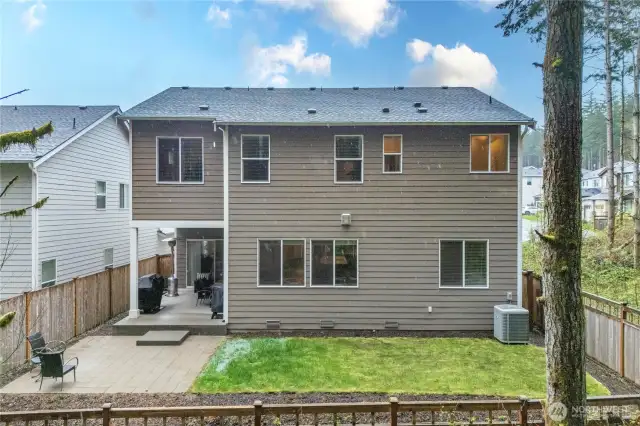 Neighbors only on one side of the home.