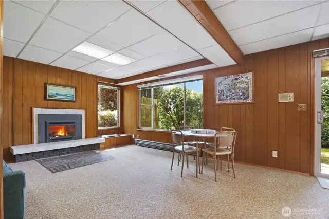 Family room lower level