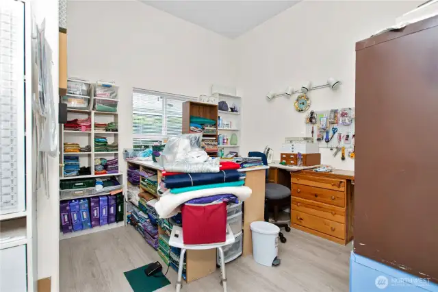 Bedroom two.  She currently uses a s craft room.