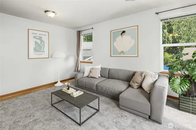 Upper level bonus room Virtually Staged