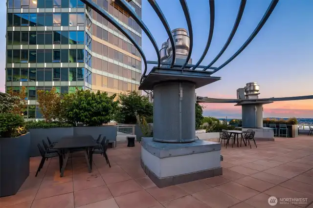 Bring your cool drink up and enjoy the sunsets
